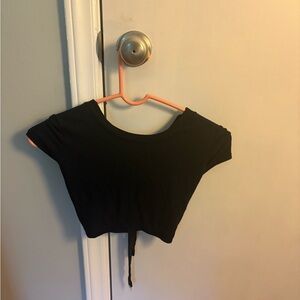 Black Aerie Crop Top